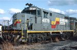 Seaboard System GP16 #4979  on the Shop Track 